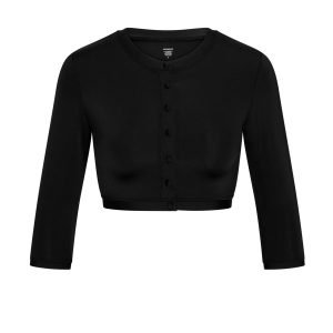 Crete Swim Cardi - Black