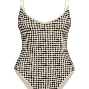 Ravello One Piece - Black Gingham