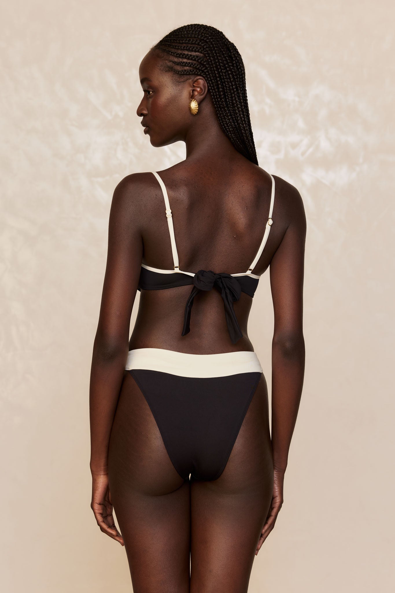 Capri Top - Black/Ivory - Image 6