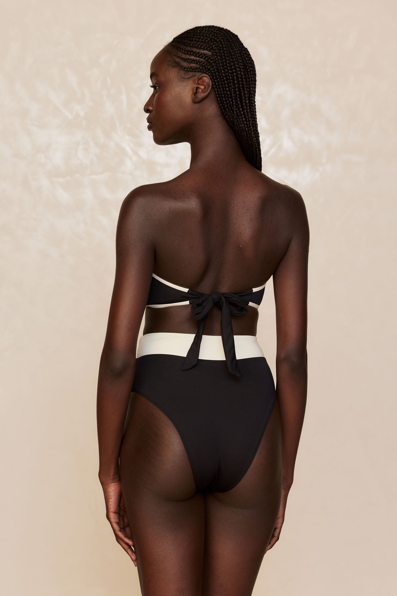 Costa Rica Bottom - Black/Ivory - Image 5
