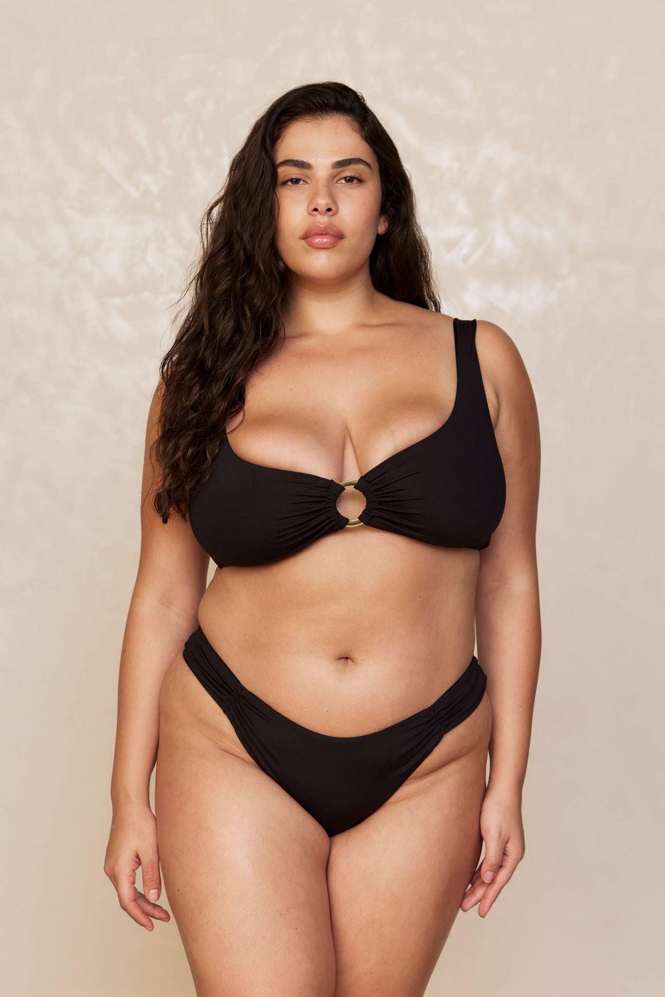 Clovelly High Leg Bottom - Black - Image 8