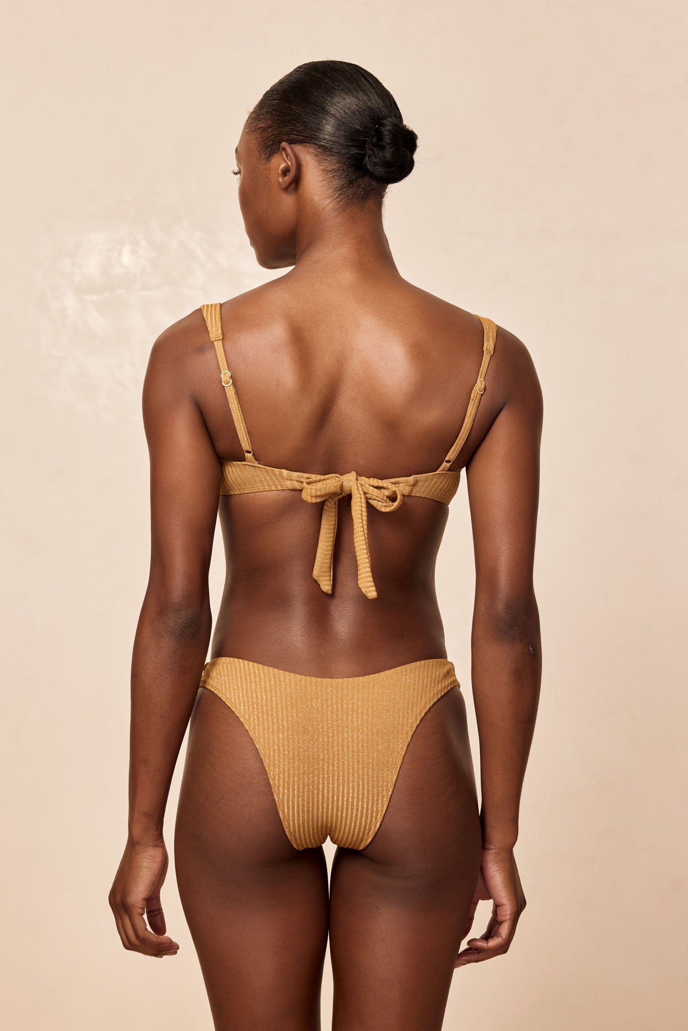 Byron Bottom - Antique Gold Lurex Rib - Image 4