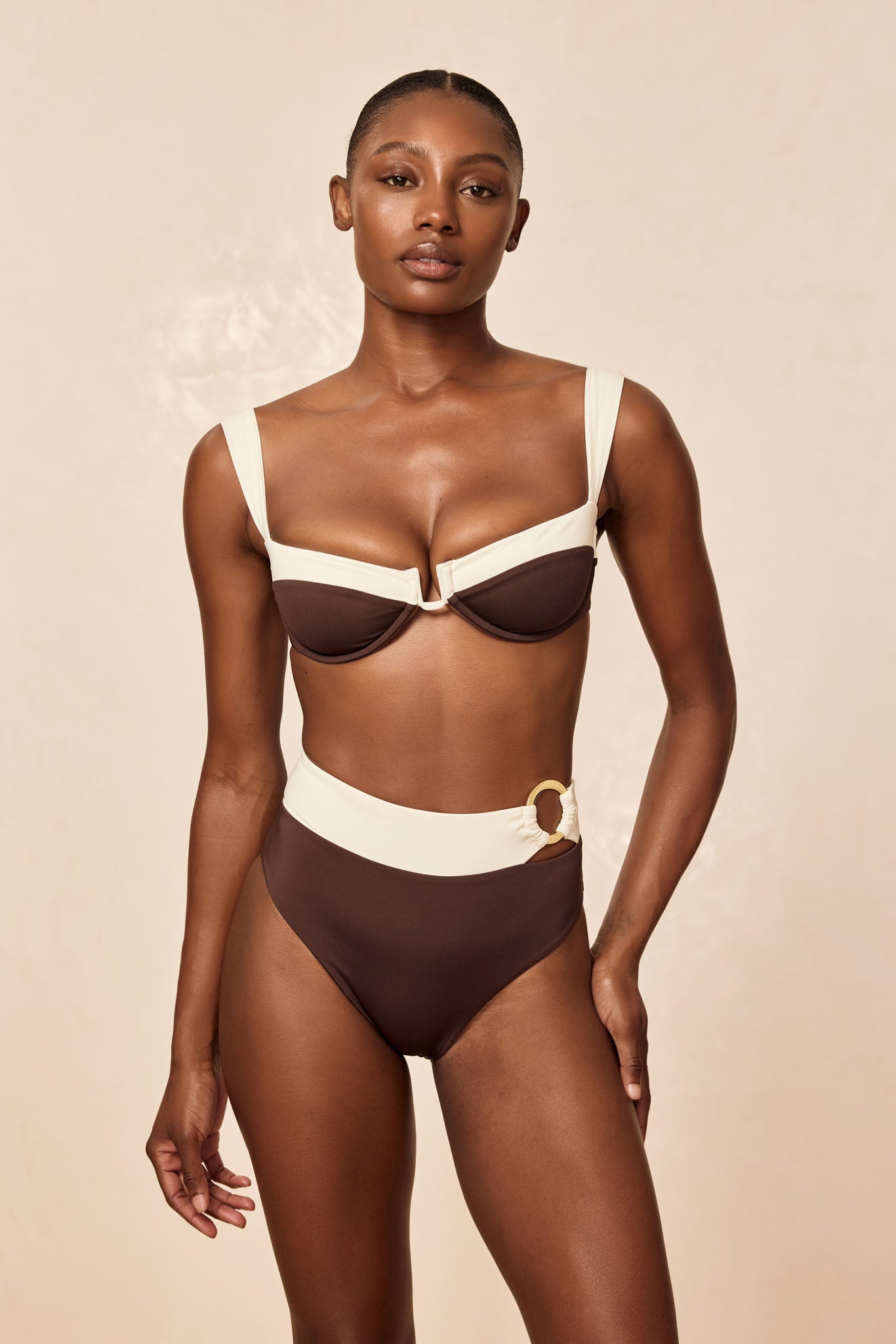 Costa Rica Bottom - Espresso/Ivory - Image 3