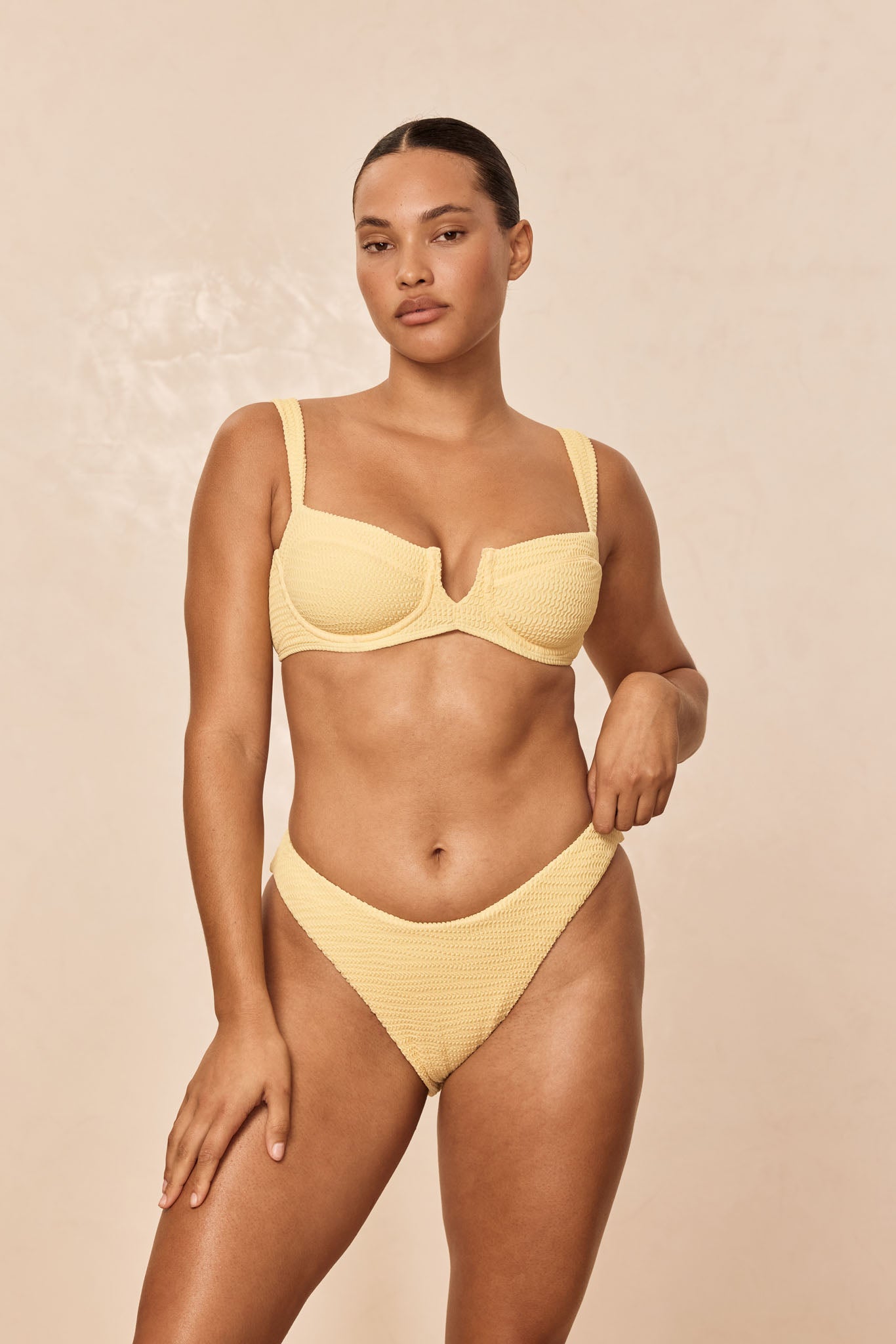 Seychelles Bottom - Honey Crinkle (Modest Coverage) - Image 4