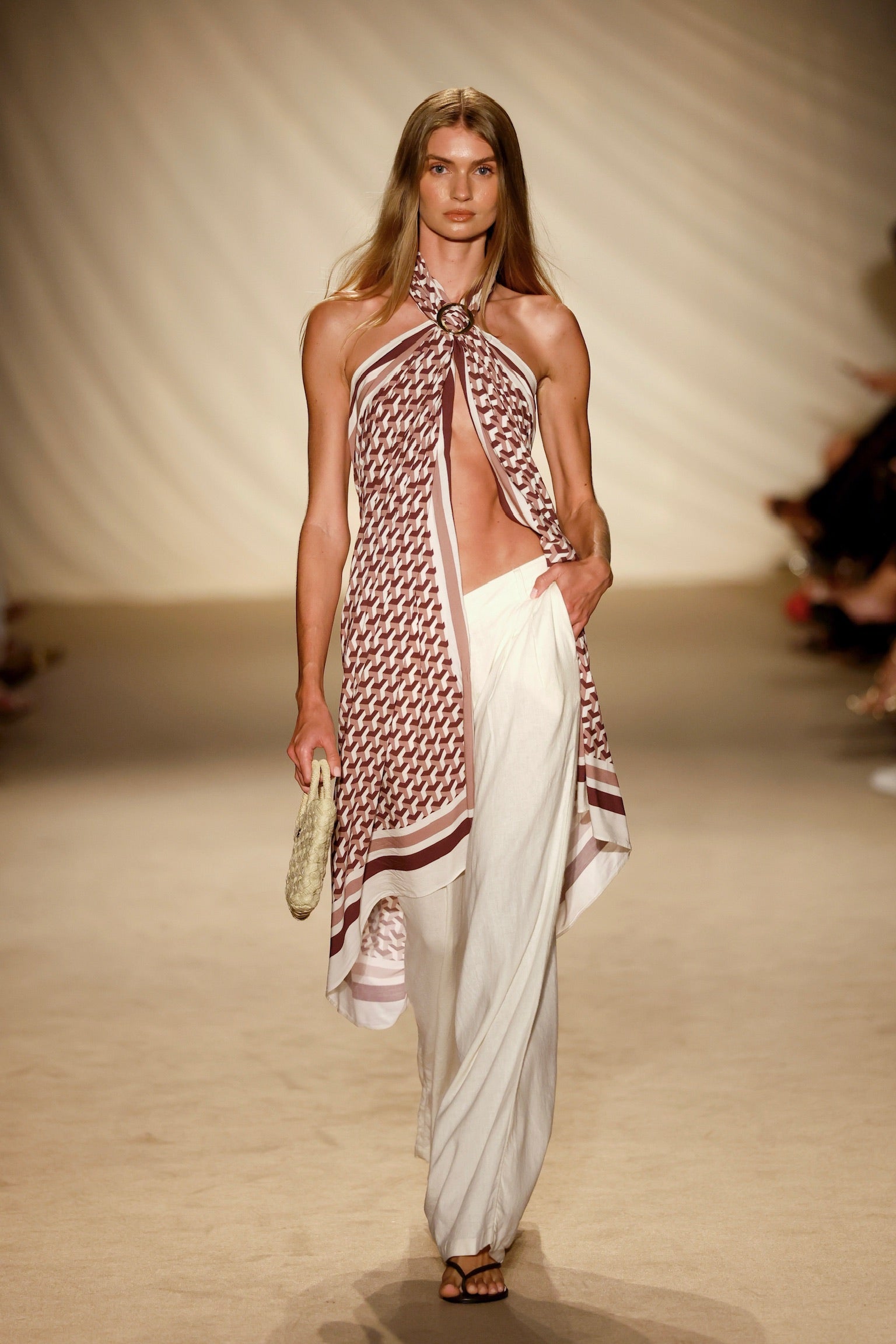 Casablanca Pant - Ivory - Image 3