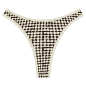 Somerset Bottom - Black Gingham