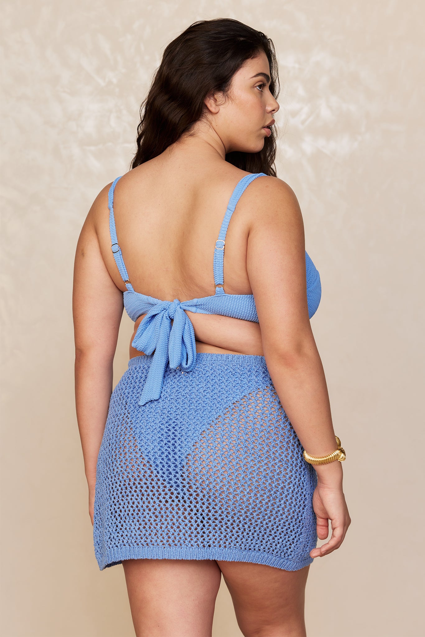 Santa Marta Sarong - Azure Petit Crochet - Image 6