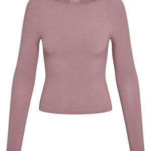 Paddington Long Sleeve - Mauve Lightweight Rib