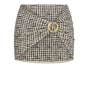 Jamaica Sarong - Black Gingham