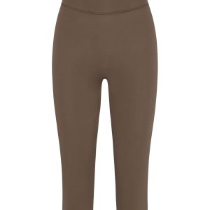 Acadia Cropped Legging - Stone Jersey