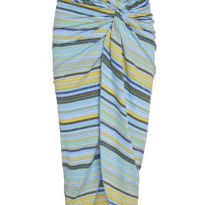 Andros Sarong - Sardinia Stripe Azure