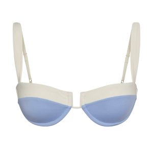 Cala Roja Top - Azure/Ivory