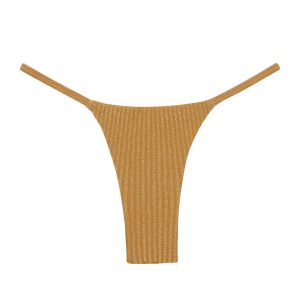 Barbados Bottom - Antique Gold Lurex Rib