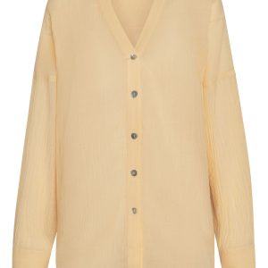 Barcelona Tunic - Raffia Crinkle Linen