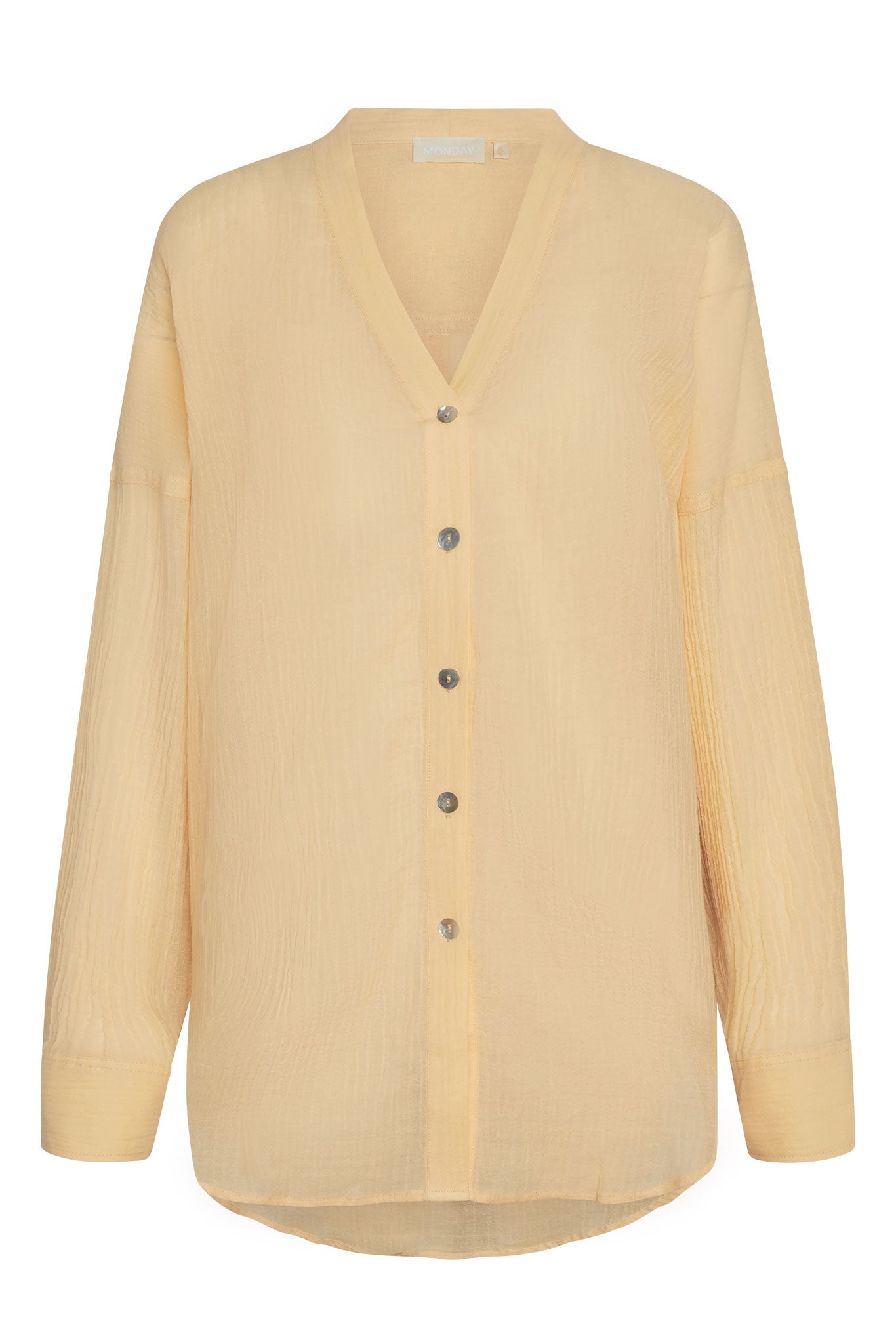 Barcelona Tunic - Raffia Crinkle Linen