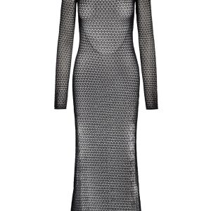 Bodrum Dress - Black Lace Crochet