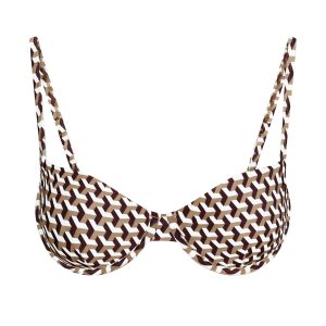 Capri Top - Husk Geo
