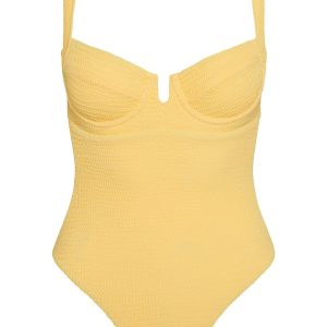 Clovelly One Piece - Honey Crinkle
