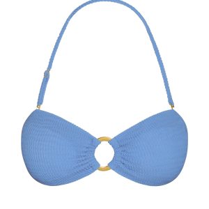 Costa Rica Top - Azure Crinkle