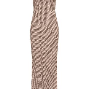 Cote D'azur Dress - Husk Geo