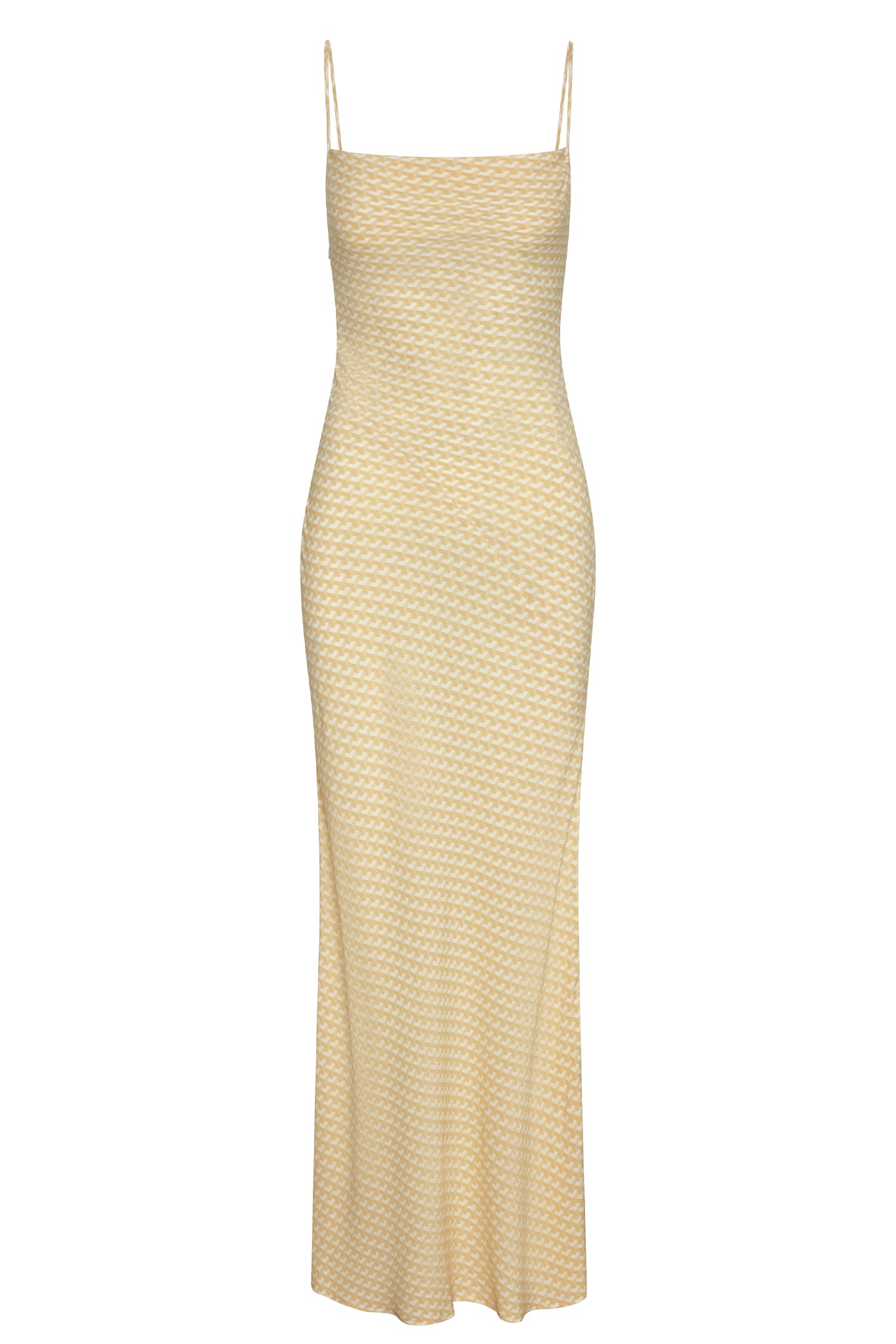 Cote D'azur Dress - Ivory Geo