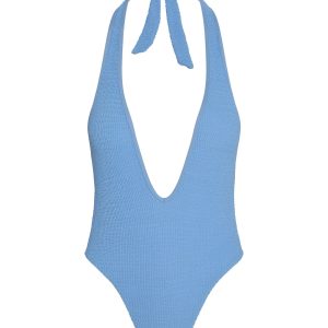 Cyprus One Piece - Azure Crinkle