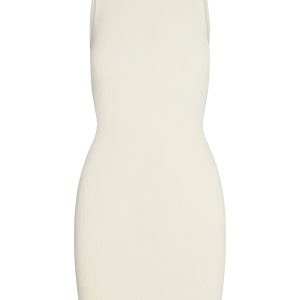 Camerelle Dress - Ivory Knit Rib