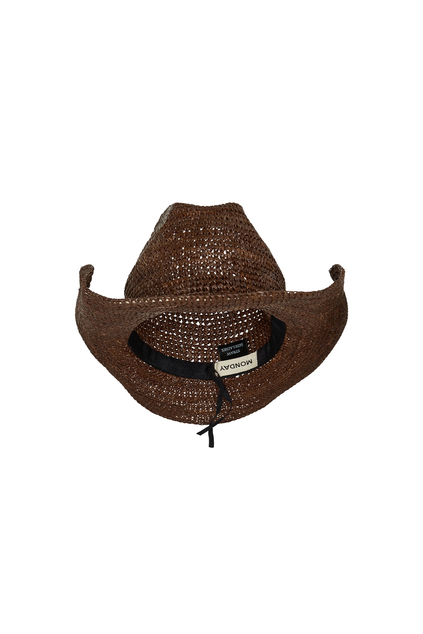 Exuma Raffia Hat - Espresso - Image 7