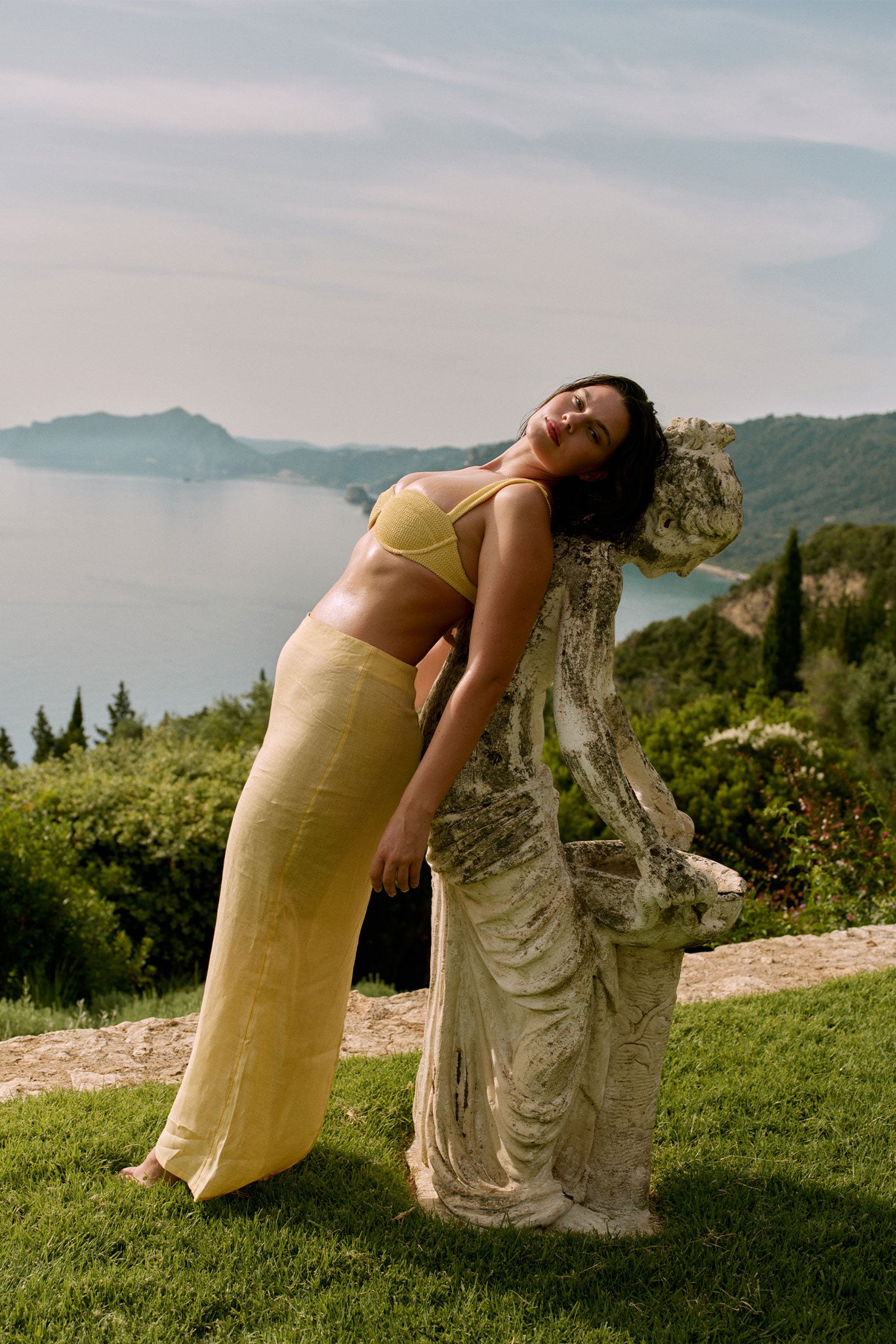 Fontelina Linen Skirt - Honey - Image 5