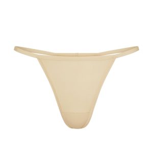 Monday G String 3 Pack - Cashmere