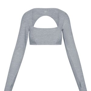 Bellevue Top - Heather Grey
