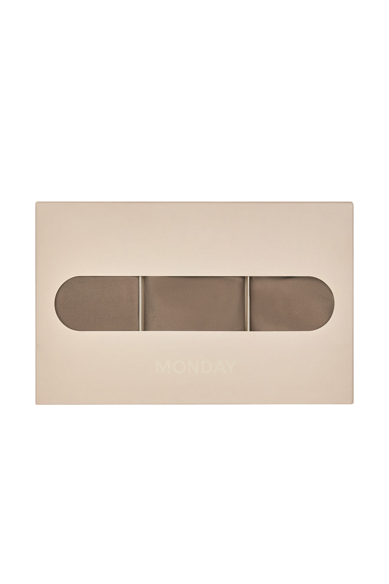 Monday Invisible Thong 3 Pack - Caramel - Image 2