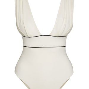 Aruba One Piece - Ivory/Black