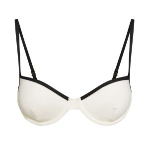 Capri Top - Ivory/Black