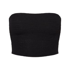 Laguna Top - Black Crinkle