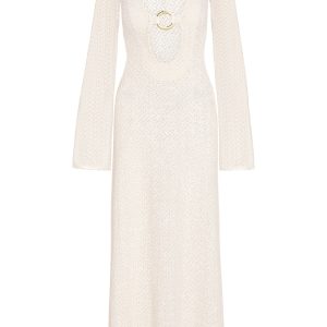Montego Dress - Ivory Crochet