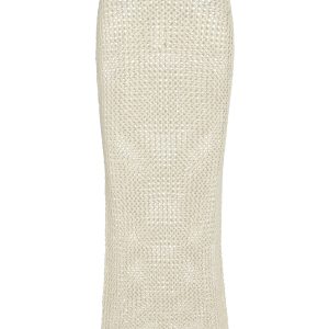 Fontelina Skirt - Ivory Petit Crochet