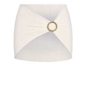 Jamaica Sarong - Ivory Crochet