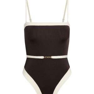 Miami One Piece - Espresso/Ivory