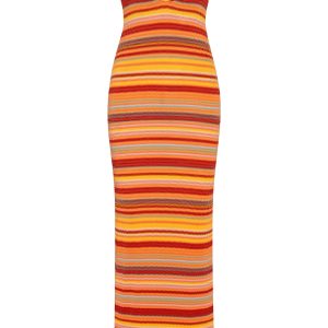 Montego Bandeau Dress - Sardinia Stripe