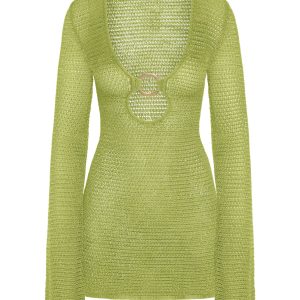 Montego Mini Dress - Apple Treble Knit