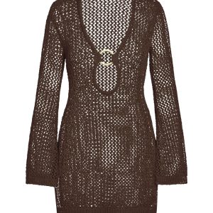 Montego Mini Dress - Stone Petit Crochet