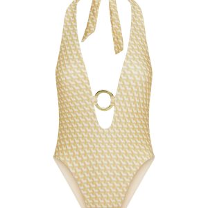 Montego One Piece - Ivory Geo