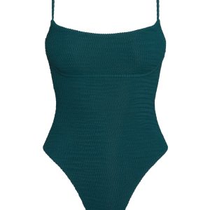 Sausalito One Piece - Evergreen Crinkle
