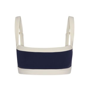Outpost Bra - Midnight/Ivory Jersey