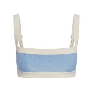 Outpost Bra - Heather Sky/Ivory