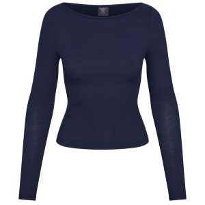 Paddington Long Sleeve - Midnight Lightweight Rib