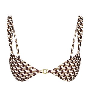 Petit Ermitage Top - Husk Geo