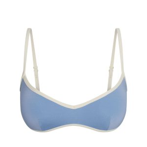 Ravello Top - Azure/Ivory