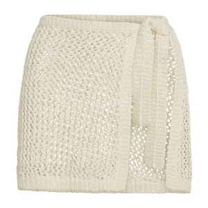 Santa Marta Sarong - Ivory Petit Crochet
